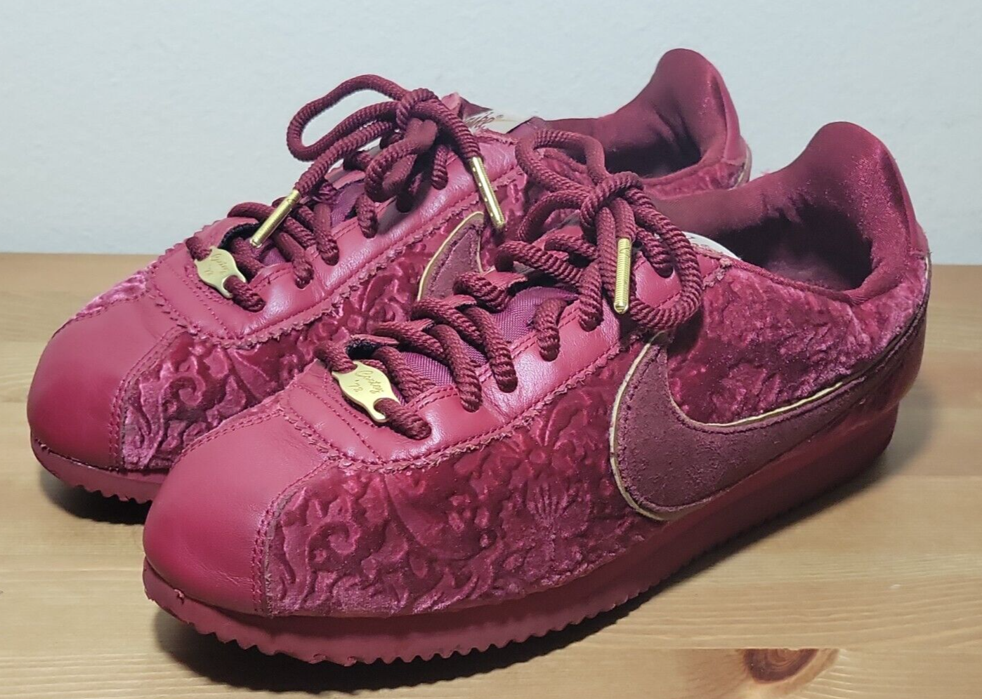 velvet nike cortez womens