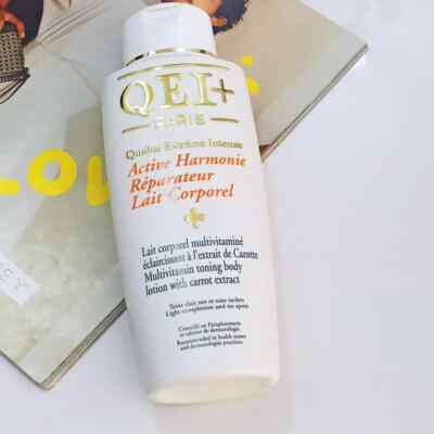 QEI+ Paris Harmonie Carrot Body Lotion 500ml Nourishing French Skincare Formula