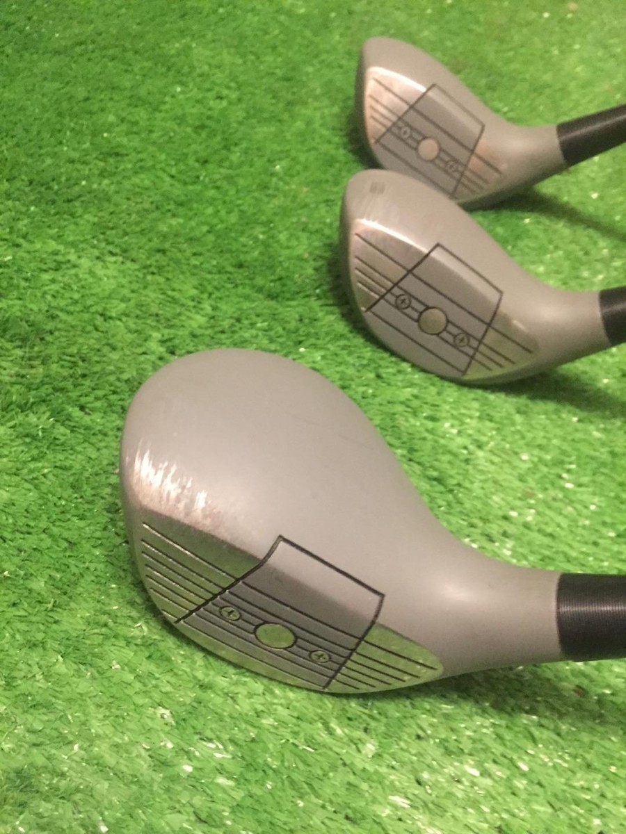 St ANDREWS Scotland Woods 1,3,5 + Iron set 3,4,5,6,7,8,9, P and