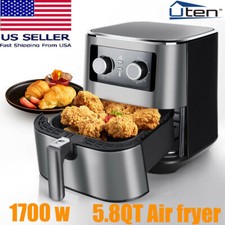 1700W Air Fryer 5.5L Oil Free Low Fat Healthy Cooker Oven Kitchen Frying