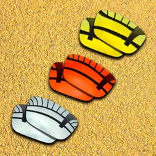 3 Pairs Lenses Replacement for-Spy Optic Dirk Polarized-Silver Red 24K Gold