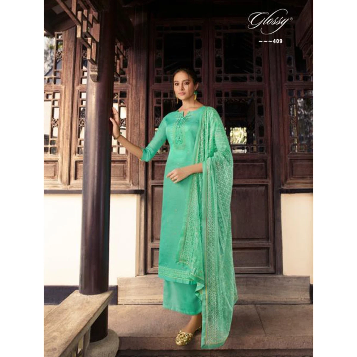 Cotton silk salwar suit clearance