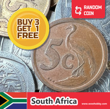 South Africa Coin | 1 Random Collectible Old South African Coin