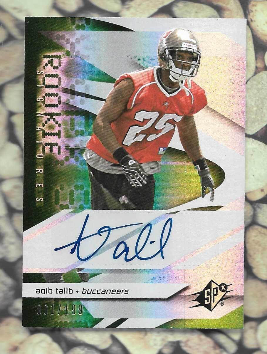 Aqib Talib Spx #191 Autograph