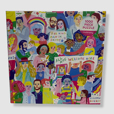 17 Mudpuppy Sarah Walsh All Are Welcome Here 1000pc Jigsaw Puzzle