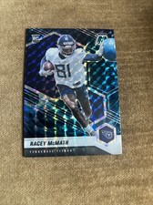 2021 Panini Mosaic #392 RACEY MCMATH GENESIS Prizm RC Rookie SP SSP Case Hit!