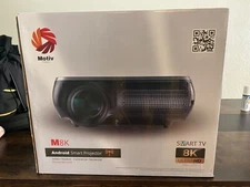 Motiv 8k Projector | M8K | Android Smart Projector | Zero Edge screen 