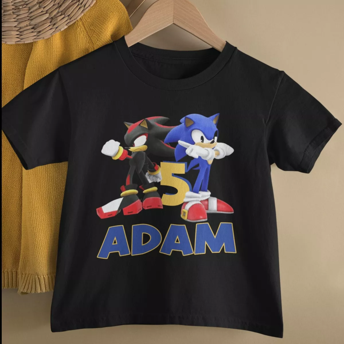 Sonic X Shadow The Hedgehog Tribal Shirts