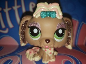 lps glitter dog