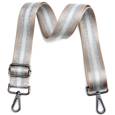 Black Hardware Purse Strap Adjustable Replacement Belts Wide Bag Straps for 