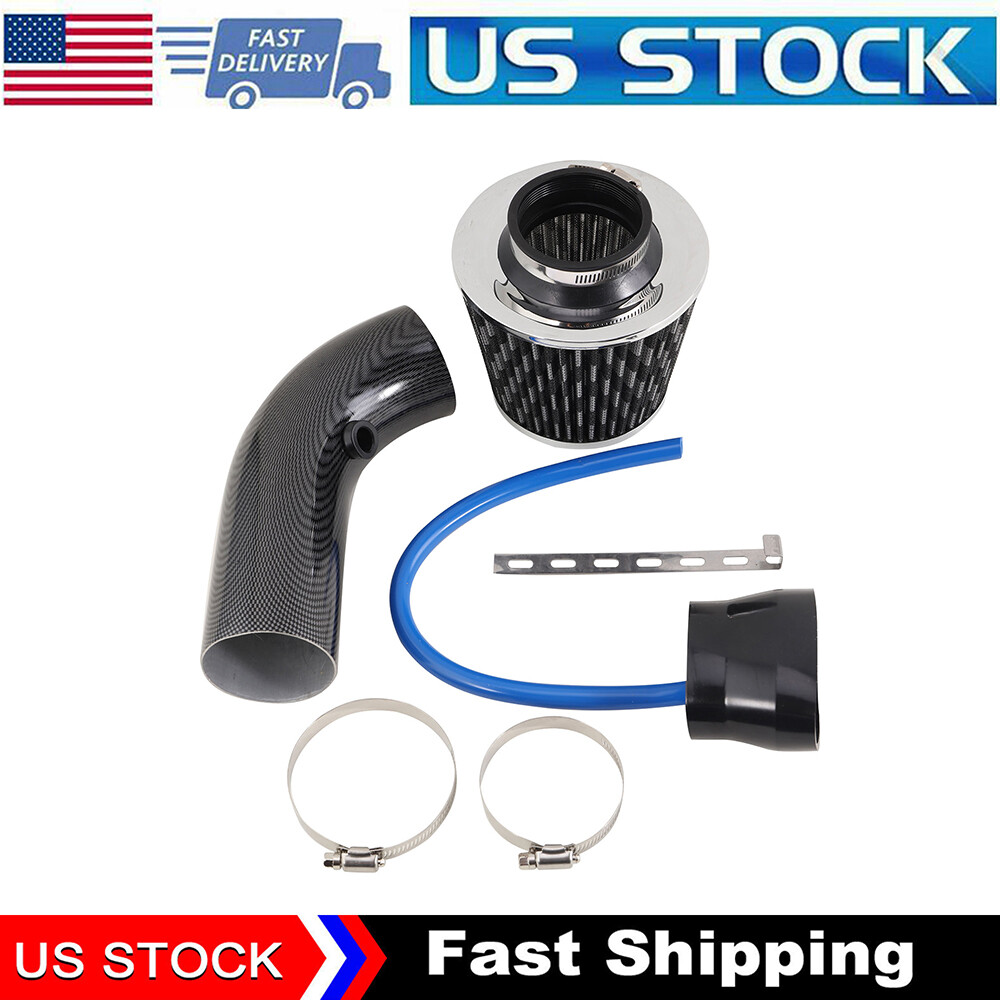 Cold Air Intake Filter Induction Kit Pipe Power Flow Hose System Accessories US