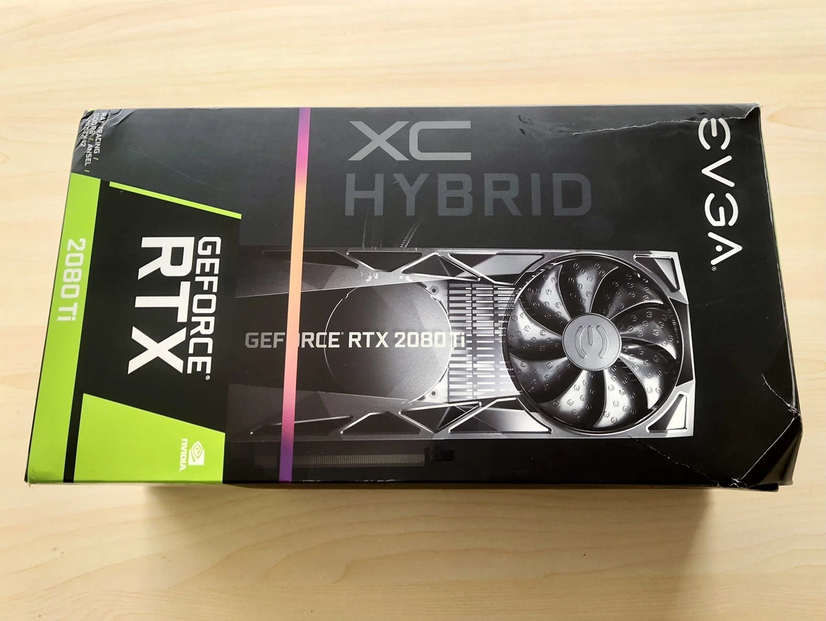 ORIGINAL!! GEFORCE RTX 2080 TI EVGA HYBRID FTW3 ULTRA HYBRID