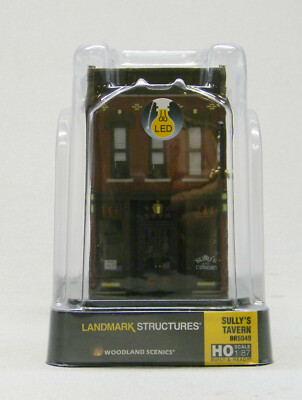 WOODLAND SCENICS HO SCALE SULLY'S TAVERN BUILDING bar lounge scenery WDS5049 NEW