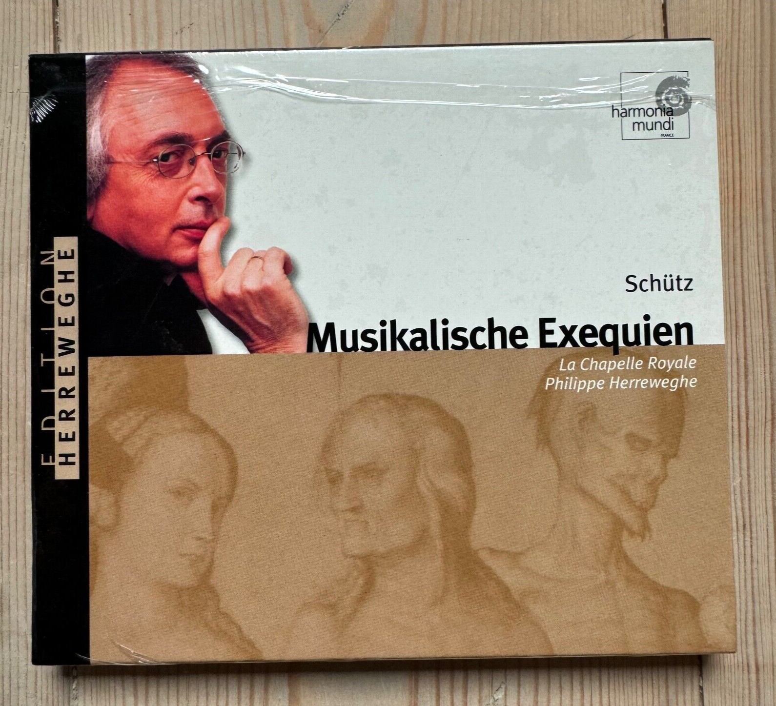 Schütz Musikalische Exequien Herreweghe NEW SEALED CD