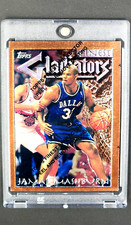 1996 1996-97 Topps Finest #35 Jamal Mashburn Dallas Mavericks Basketball Card