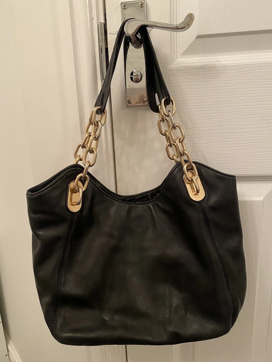 Michael kors fulton handbag black deals