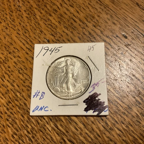 1945 Walking Liberty Half - Choice UNC  #8