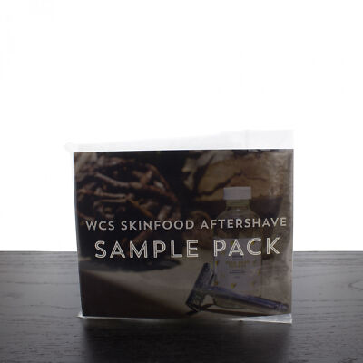 West Coast Shaving Skin Food Aftershave Sample Pack