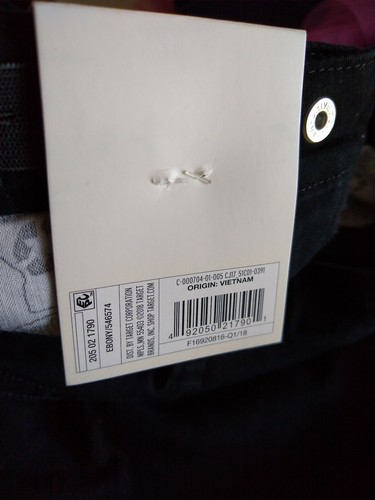 Cat & Jack Boy's Adjustable Waist Ebony Black Wash Skinny Fit Jeans Size 5 - Picture 10 of 12