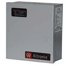 Altronix AL125UL Power Supply/Charger with 2 PTC Outputs, 12/24 VDC, 1 Amps, Gra