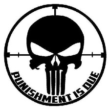 Punishment is Due Decal