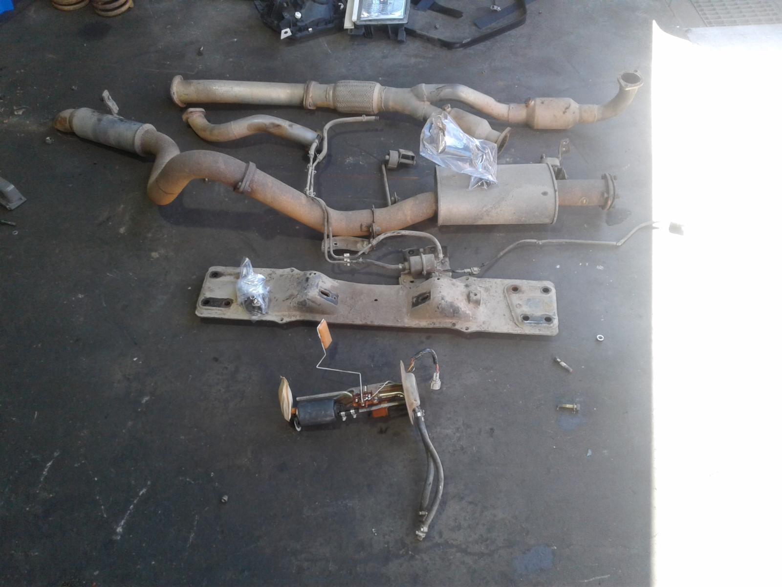 NISSAN PATROL GU VORTEC 5.7 ENGINE CONVERSION SEE PHOTOS FOR WHAT IS