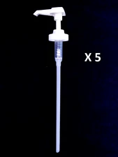 5 Replacement Pump Dispenser GOJO Fast Orange Pumice Soap Cleaner Gallon Garage