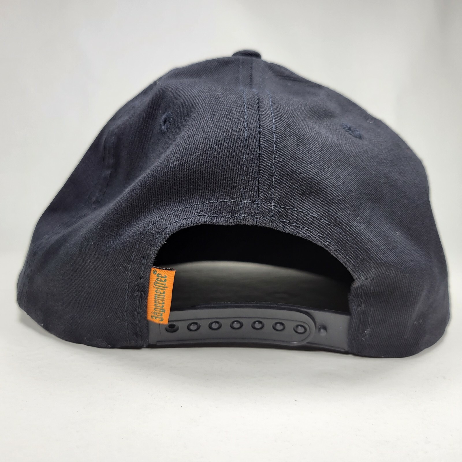 Jagermeister Snap Back Hat Gold Patch Logo Black … - image 4