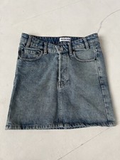 Balenciaga Denim Mini Skirt Size 4