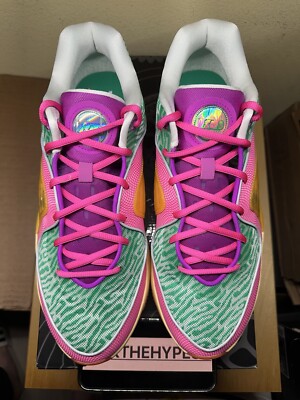 DS Nike KD 16 EASY ASW 2024 All Star Pink Green Durant FJ4240-300