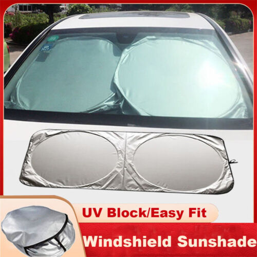 Für TOYOTA Auto Windschutzscheibe Sonnenblende Frontfensterabdeckung UV Hitzeschild - Bild 1 von 13