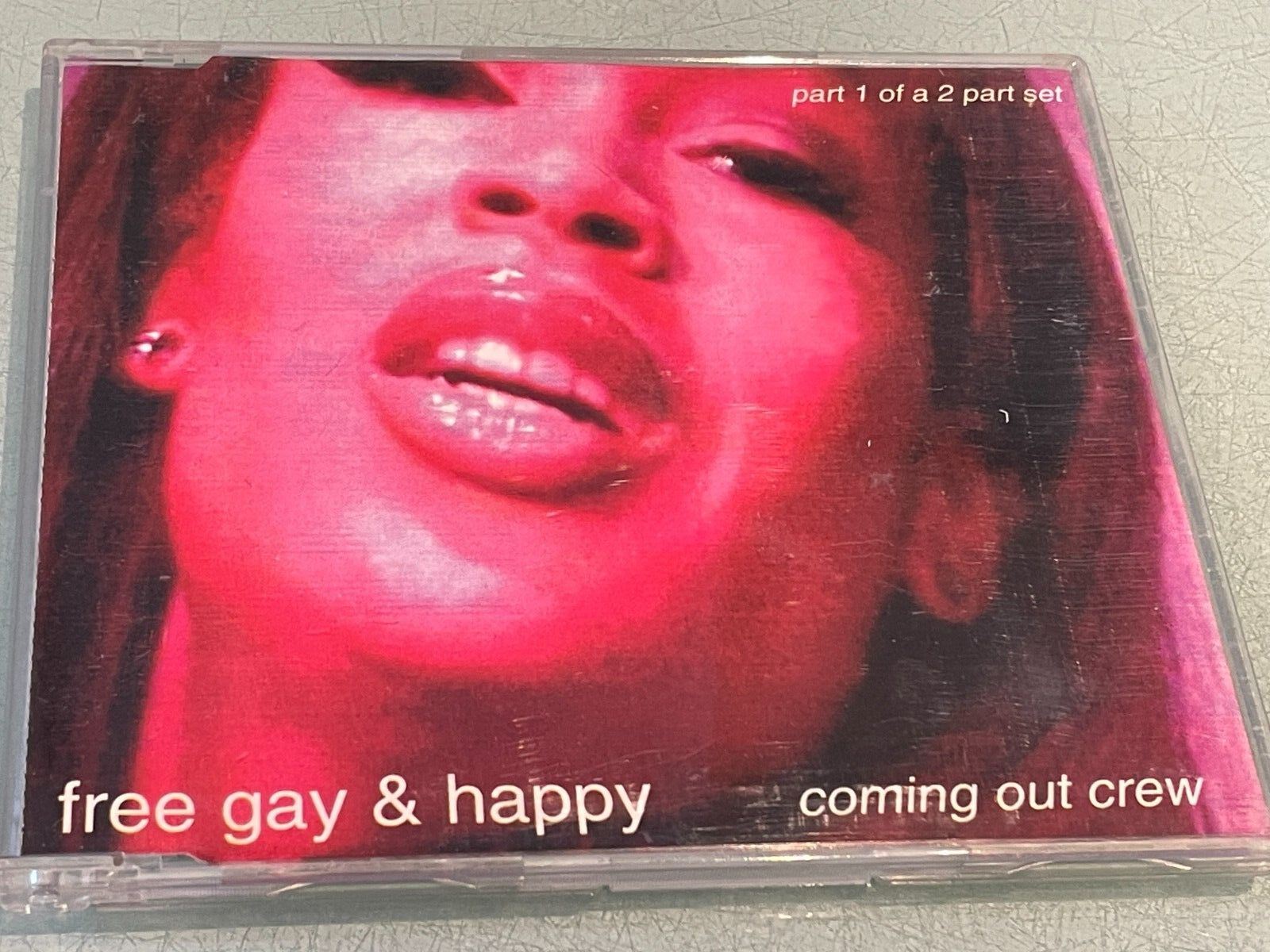 Coming Out Crew - Free Gay & Happy - 4 Track CD Single - 1995 Out on Vinyl