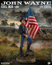 JOHN WAYNE - Civil Wr 1863 1/6 Polystone Statue Infinite Statue