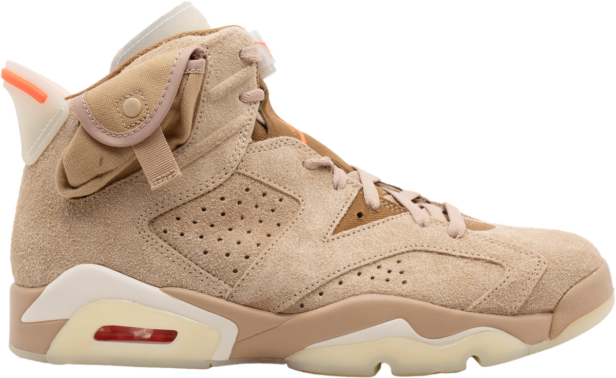 Jordan 6 Retro x Travis Scott Mid British Khaki