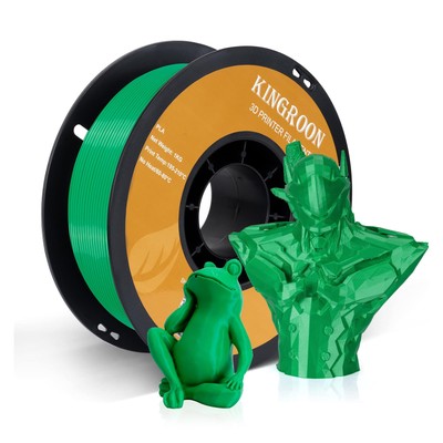 Kingroon PLA 3D Printer Filament, Dimensional Accuracy +/- 0.02 mm, 1 kg Spoo...
