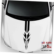 Car Hood Decals Auto Racing Flame Stripes Sticker Vinyl Graphics Black Car Hood Decals Auto Racing Flame Stripes Sticker Vinyl Graphics Black