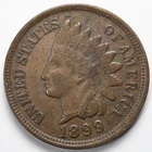 1899 Indian Head Penny Cent Extremely Fine (XF)