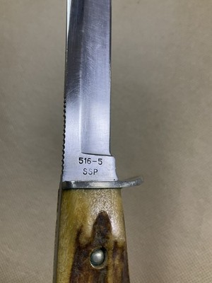 1979 CASE XX USA 516-5 SSP Bradford Centennial Genuine Stag Hunter
