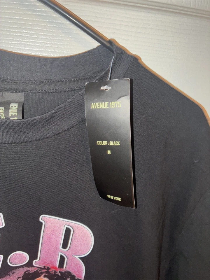 Novo com etiquetas Avenue 1975 H.E.R. Camiseta preta Hollywood Palladium nov 2023 tamanho M - Imagem 3 de 4