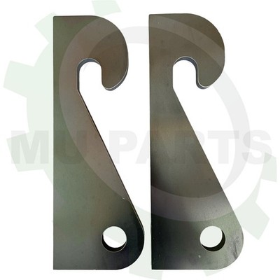 Koppelhaken Kramer Anbaukonsole Konsolen für Kramer Umbausatz Brennteilsatz 20mm