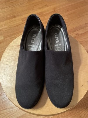 Ara Luftpolster Women's Black Neoprene Slip On Shoes Size 8 Pre-Owned Size 8