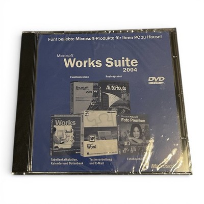 Microsoft Works Suite 2004 - Windows - Deutsch - B11-00904 - NEUWARE