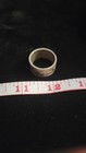 Antique Signed Haida Raven With Pearl & Bearclaw Ring In Sterling Silver — photo 9