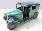 Dinky🔥Vintage 1940s Austin Taxi 36g Smooth Hubs