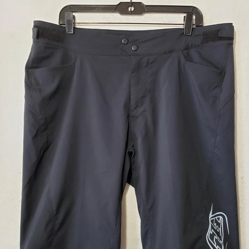 Pantalones Cortos Troy Lee Designs Flowline Bicicleta de Montaña Para Hombres 38 Gris Ciclismo MTB Trail Foto 2 de 4
