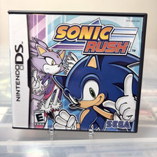 Sonic Rush Nintendo DS Complete CIB Authentic Tested Fast Shipping