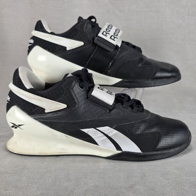 Reebok Legacy Lifter Shoes Mens Size 11 Black White  display picture 2