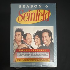 Seinfeld Season 6 DVD TV Series Comedy - Jerry Seinfeld Bonus Features Tall Case