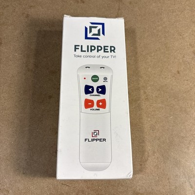 Flipper Big Button Remote Universal TV Easy Remote Control for 2 Devices Seniors