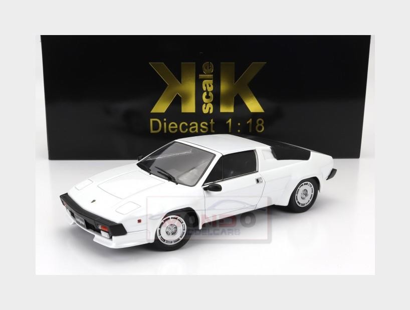 1:18 KK SCALE Lamborghini Jalpa 3500 White Metallic 1982 +Rem.Hardtop KKDC181282